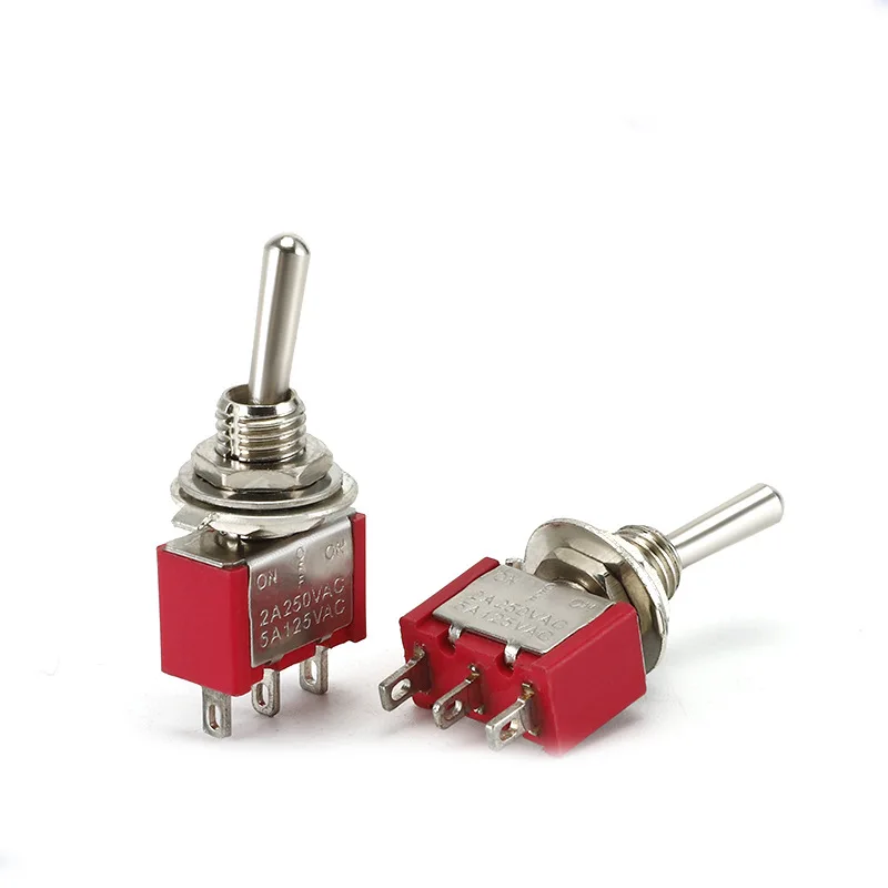 

T8013-SEBQ-H 5A 125VAC ON-OFF-ON 3PIN SPDT Miniature Toggle Switch Equipment Control Toggle Switches