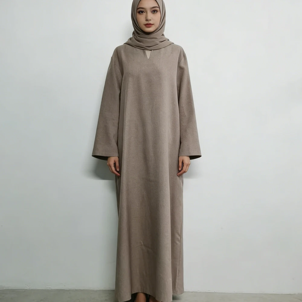 

Ramadan Eid Abaya Dubai Turkey Muslim Dress Islam Clothing for Women Robe Femme Musulmane Djellaba Jalabiya Caftan Marocain Gown