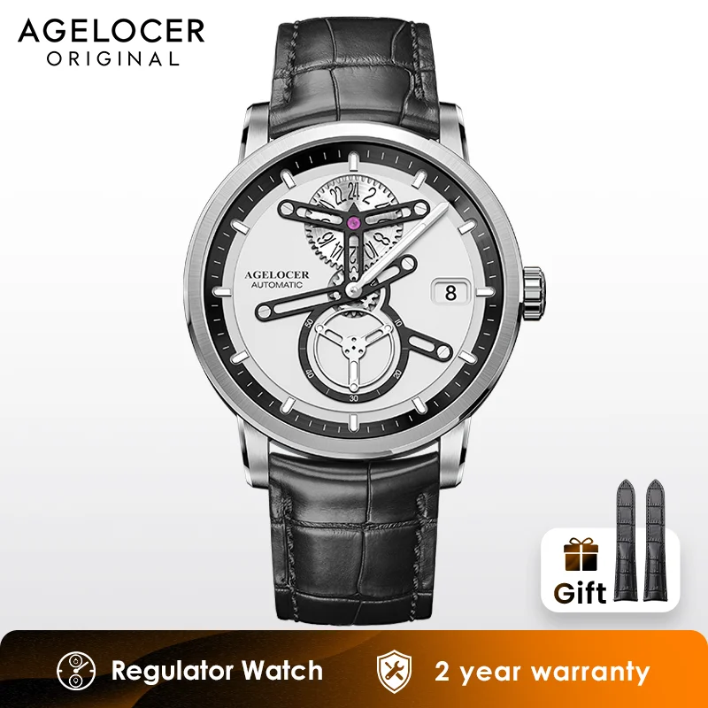 AGELOCER Original Astronom Uhr Raumstation Luxus automatische mechanische Uhr Geburtstagsgeschenk für Männer