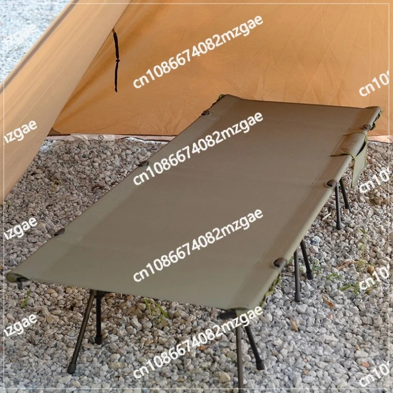 Outdoor camp bed dual-purpose single folding bed portable recliner office lunch escort bed