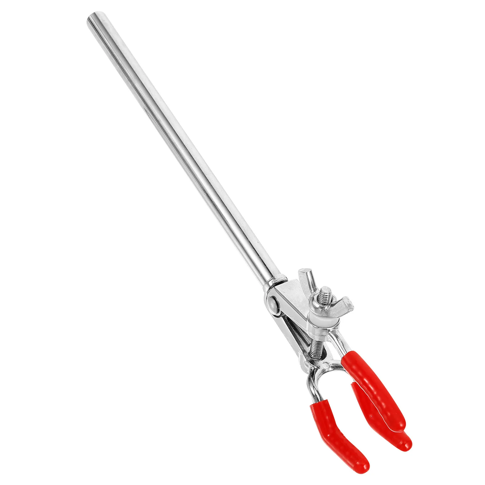 Laboratory Test Tube Clamp 3 Prong Adjustable for Flask Condenser Tube Clip Fine Craftsmanship Lab Equipment Tools