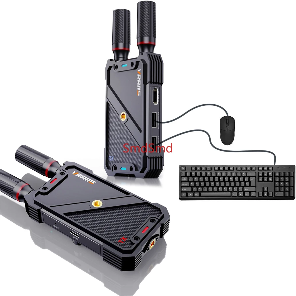 WL082K 400m Wireless HDMI KVM Extender Video Transmitter and Receiver Support USB Keyboard Mouse Camera Laptop PC To TV