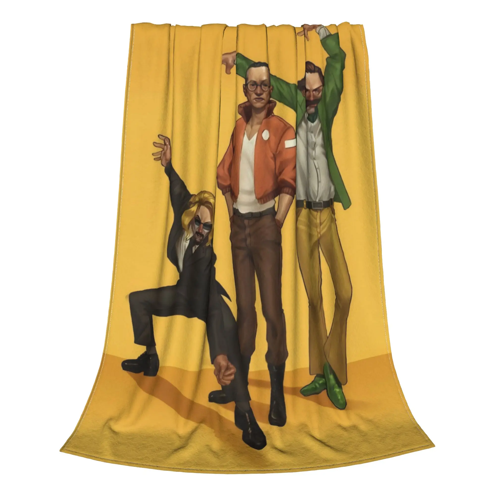 Disco Elysium Blanket Spring Autumn Disco Elysium  Multifunction Super Warm Throw Blankets For bed Outdoor  Plush Thin Quilt