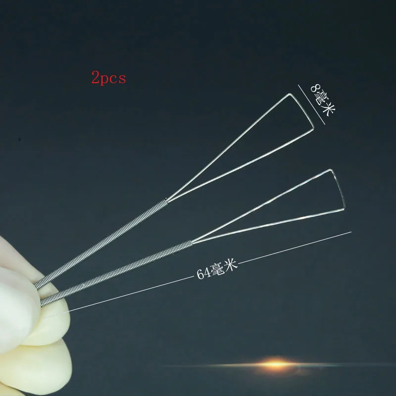 Stainless steel double eyelid designer simulator double eyelid designer eye curved probe replaces toothpick designer