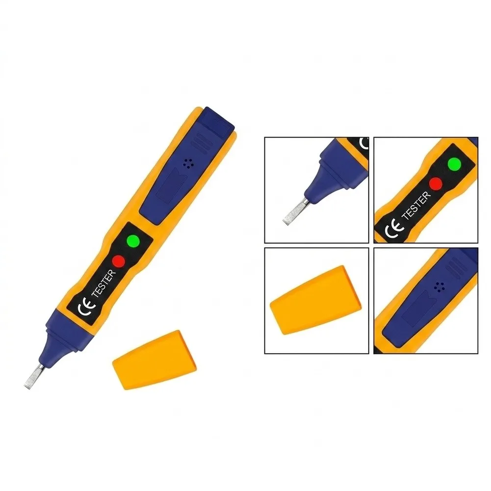 Voltage Testing Pen for DIY Electrical Troubleshooting Supports Live Neutral Wire Detection and Breakpoint Search Capability