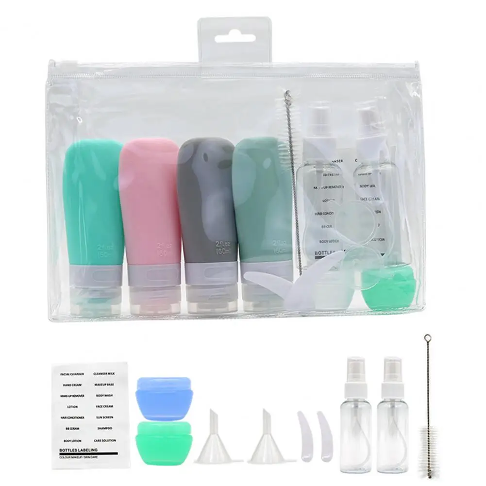 

Dispenser Bottle 1 Set Durable Good Sealing Reusable Travel Lotion Cosmetic Dispenser Bottle Beauty Salon Supplies