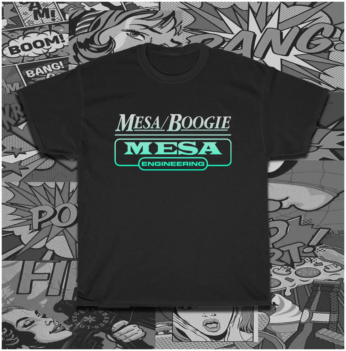 Boogie Mesa Engineering Logo Men's T-Shirt American Size S-5XL T-Shirt