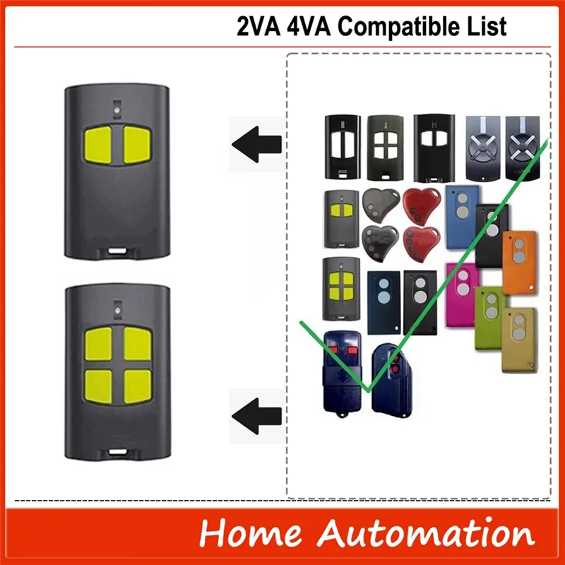 A47Z To.GO Garage Door Remote To.GO 433Mhz Compatible With BENINCA To.GO