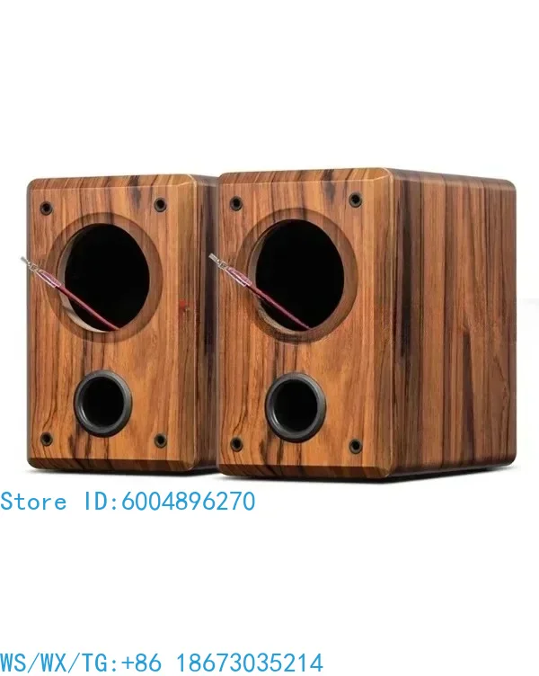 4-inch speaker empty box, subwoofer passive empty box, 4-inch full frequency speaker, sound maze empty box, wooden shell