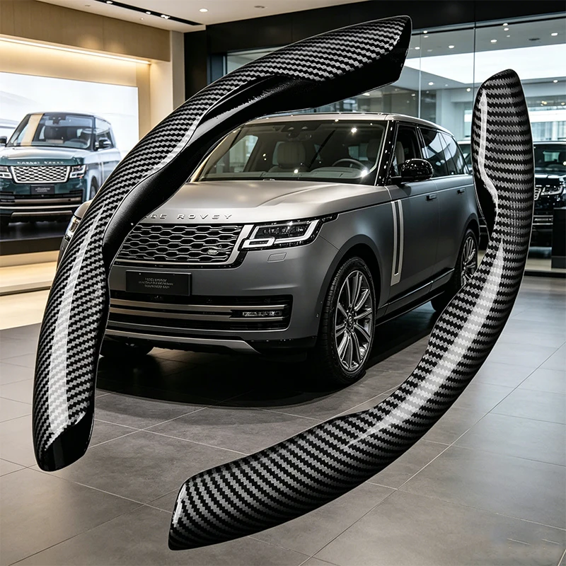 Pour Land Rover Defender Range Rover ‌   Velar ‌   Housse de volant en fibre de carbone pour Discovery Evoque Autogiography SVR