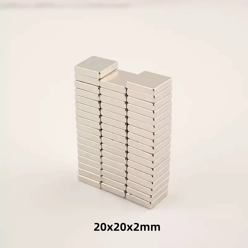 20x20x2mm Square Search Magnet 20mmx20mmx2mm Powerful Magnets 20x20x2 For Home Refrigerators, Offices DIY20*20*2mm