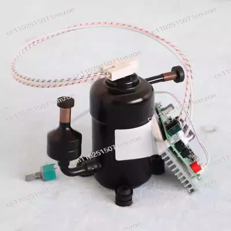 Compressor 12V24V48V Max 400W Capacity Suitable for Portable Refrigerator Mini Air Conditioner Compressor