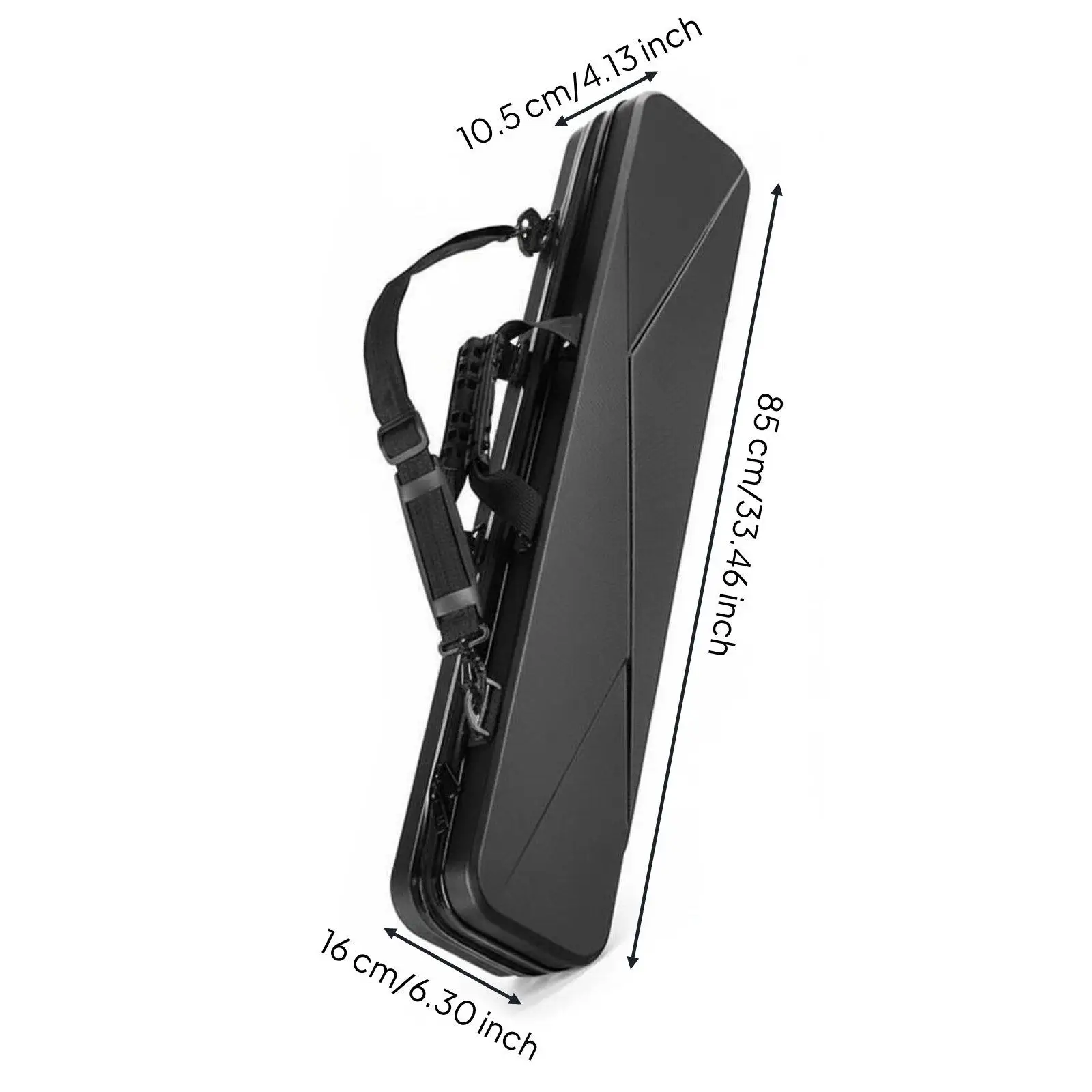 Pool Cue Case Sturdy Impact Resistant Ergonomic Handle Billiard Cue Protector Secure Strap for Pool Hall Billiards