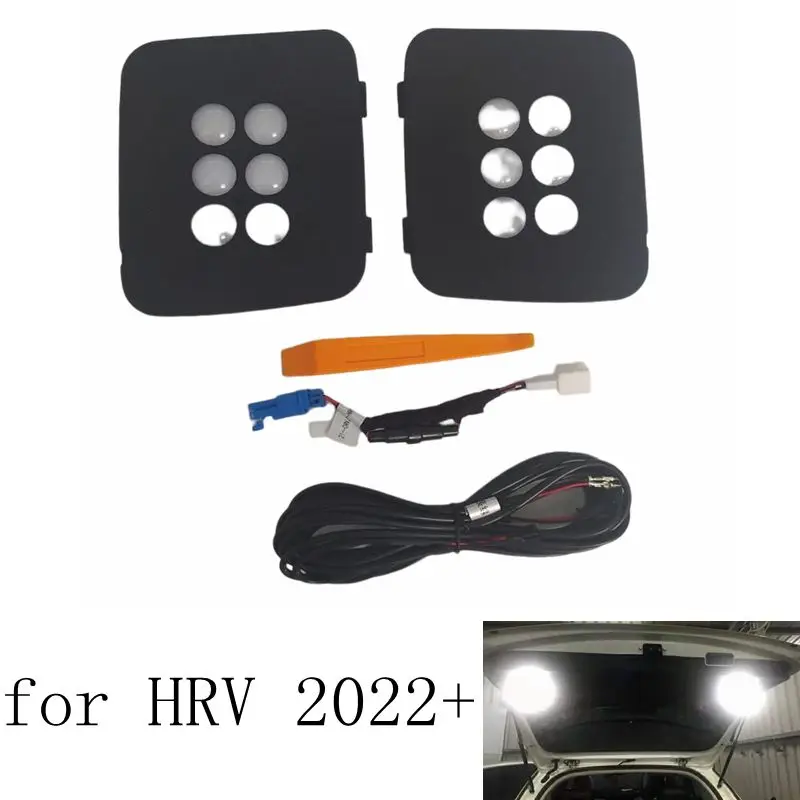 

2Pcs/Set Tailgate Camping Light Fit for HONDA HRV HR-V 2014 2015 2016 2017-2021 2022 2023 Reading Lights LED Rear Door Lamps