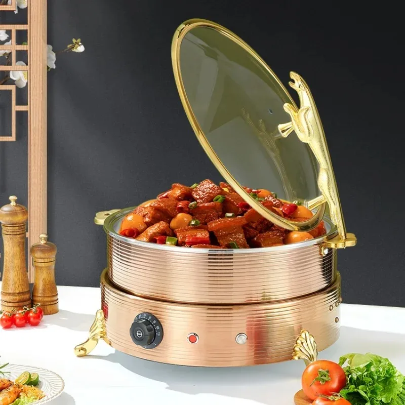

Premium Buffet Insulation Furnace Breakfast Furnace Stainless Steel Insulation Pot