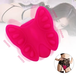 Butterfly Vibrators for Women Clitoris Stimulate G Spot Massager Silicone Sex Toys for Women Erotic Sextoys