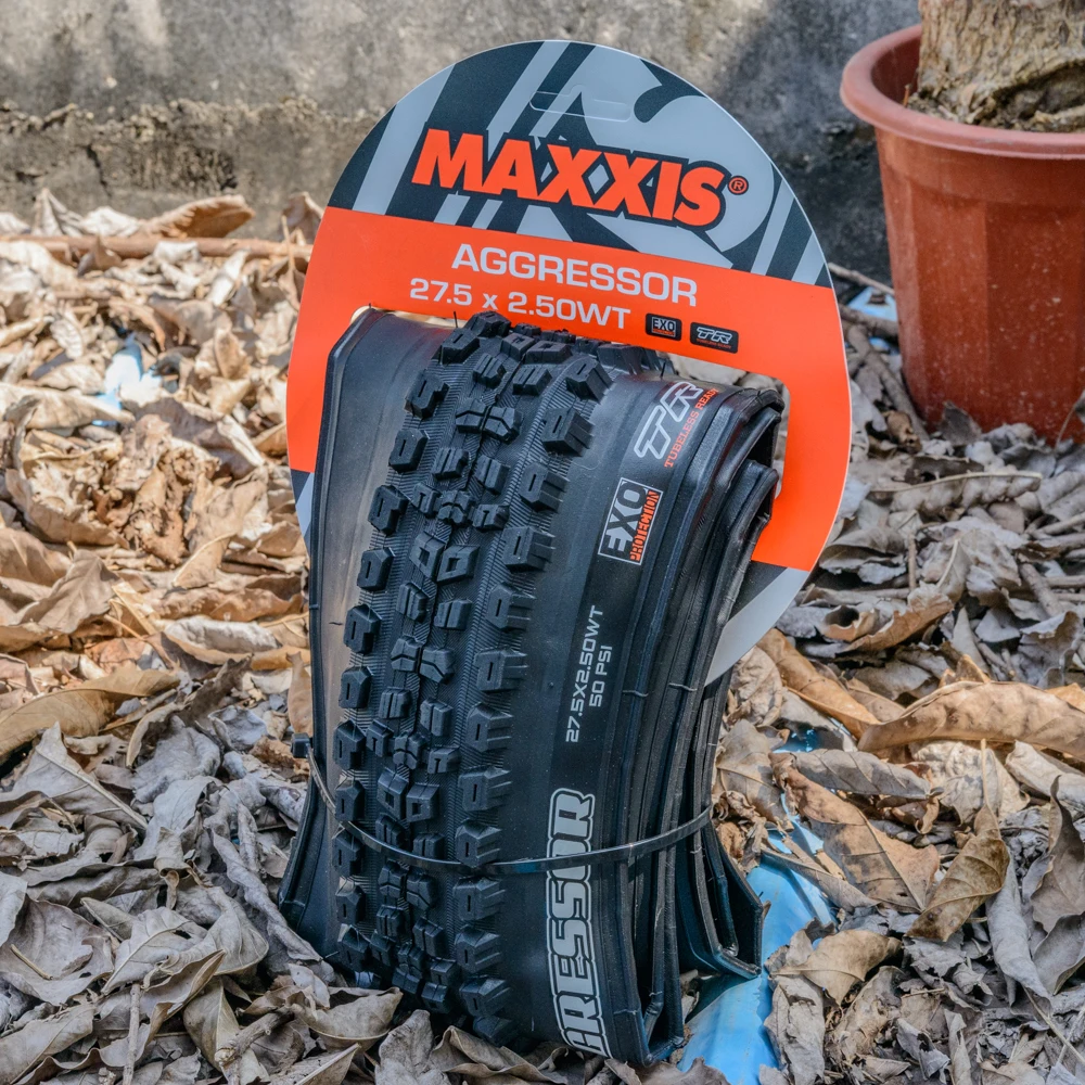 MAXXIS AGGRESSOR Folding MTB Bicycle Tire 26x2.30 27.5x2.30/2.50 29x2.30/2.50 Original TR Tubless Bike Tyre Trail Cycling Part