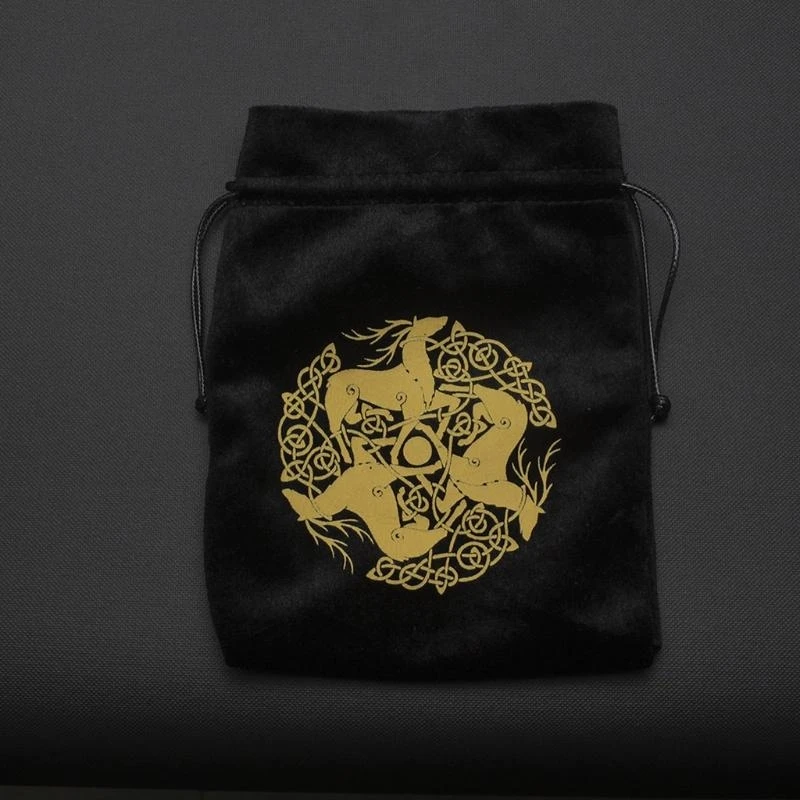 

Pendulum Divination Tablecloth Card Pad Runes Altar Table Cloth Ma-gic Board Game Tar-ot