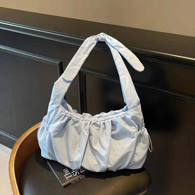 

Nylon Solid Zipper Casual Shoulder Bags Simple High Quality Bag for Women 2025 Hot Sale Versatile Fashionable Crossbody Bags