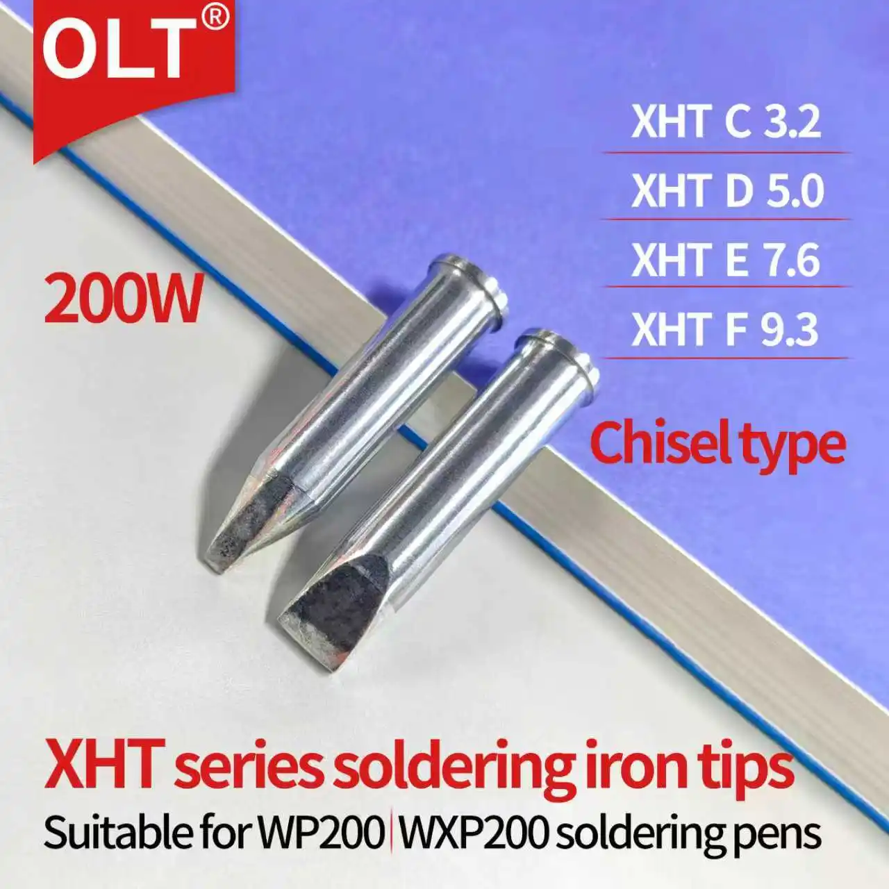 

XHT Replacement Soldering iron tip XHTC XHTD XHTD XHTF For Weller WXP200 WT1011H WTCP51 WP200 soldering station