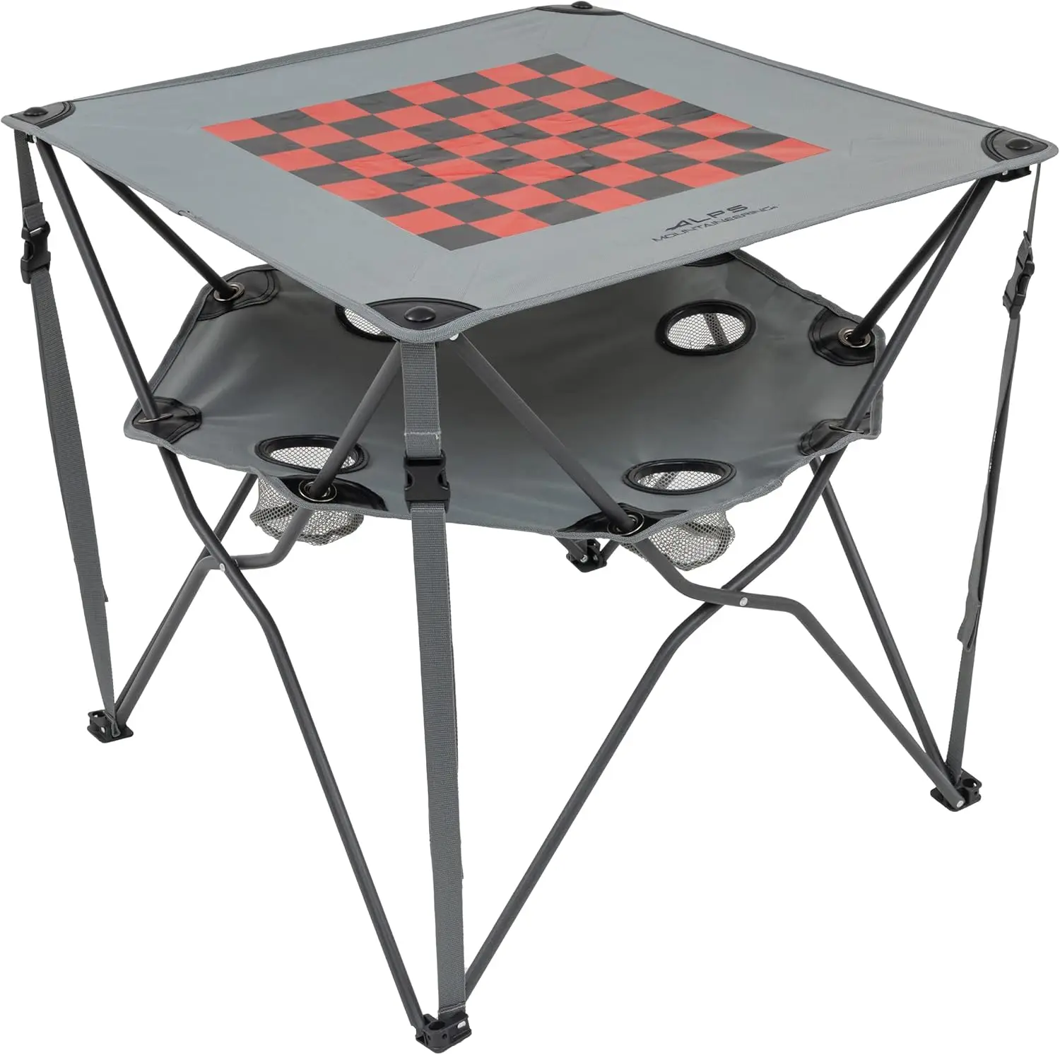 Portable Camping Table with Game Top, Foldable Design for Easy Transport and Storage
