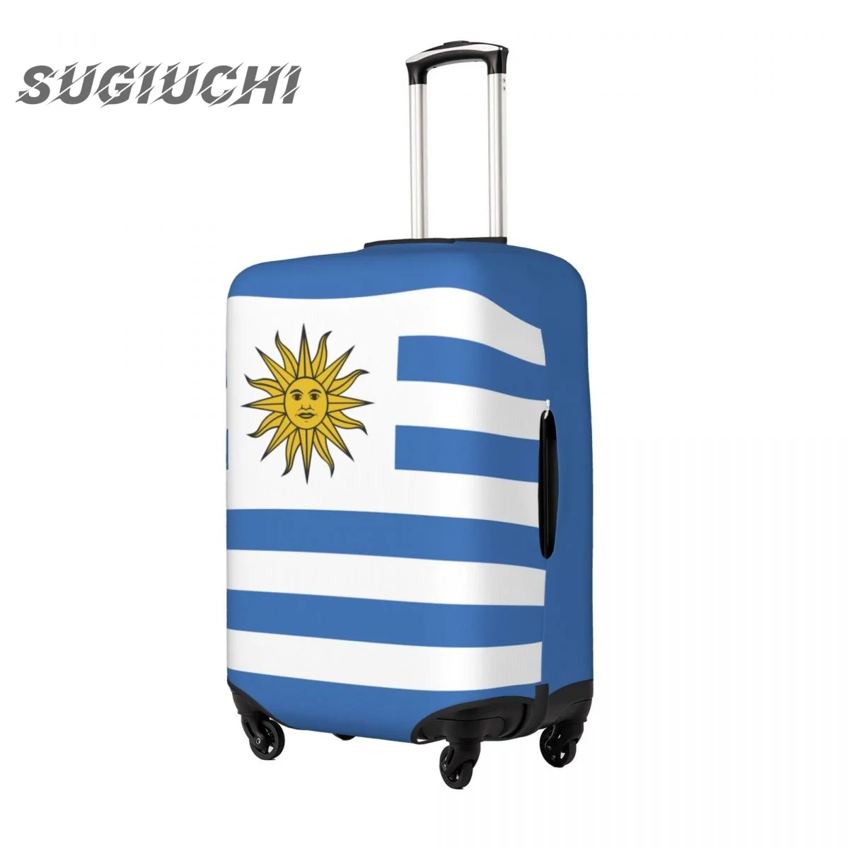 Uruguay Country Flag Luggage Cover Suitcase Travel Accessories Printed Elastic Dust Cover Bag Trolley Case Protective