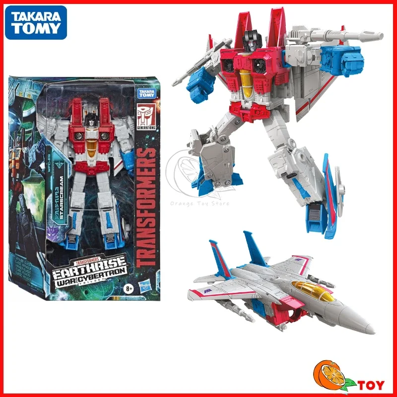 In stock Takara Tomy Transformers toys Earthrise WFC-E9 Starscream Model Robot Collection Action Figures Toys Gifts Hobby