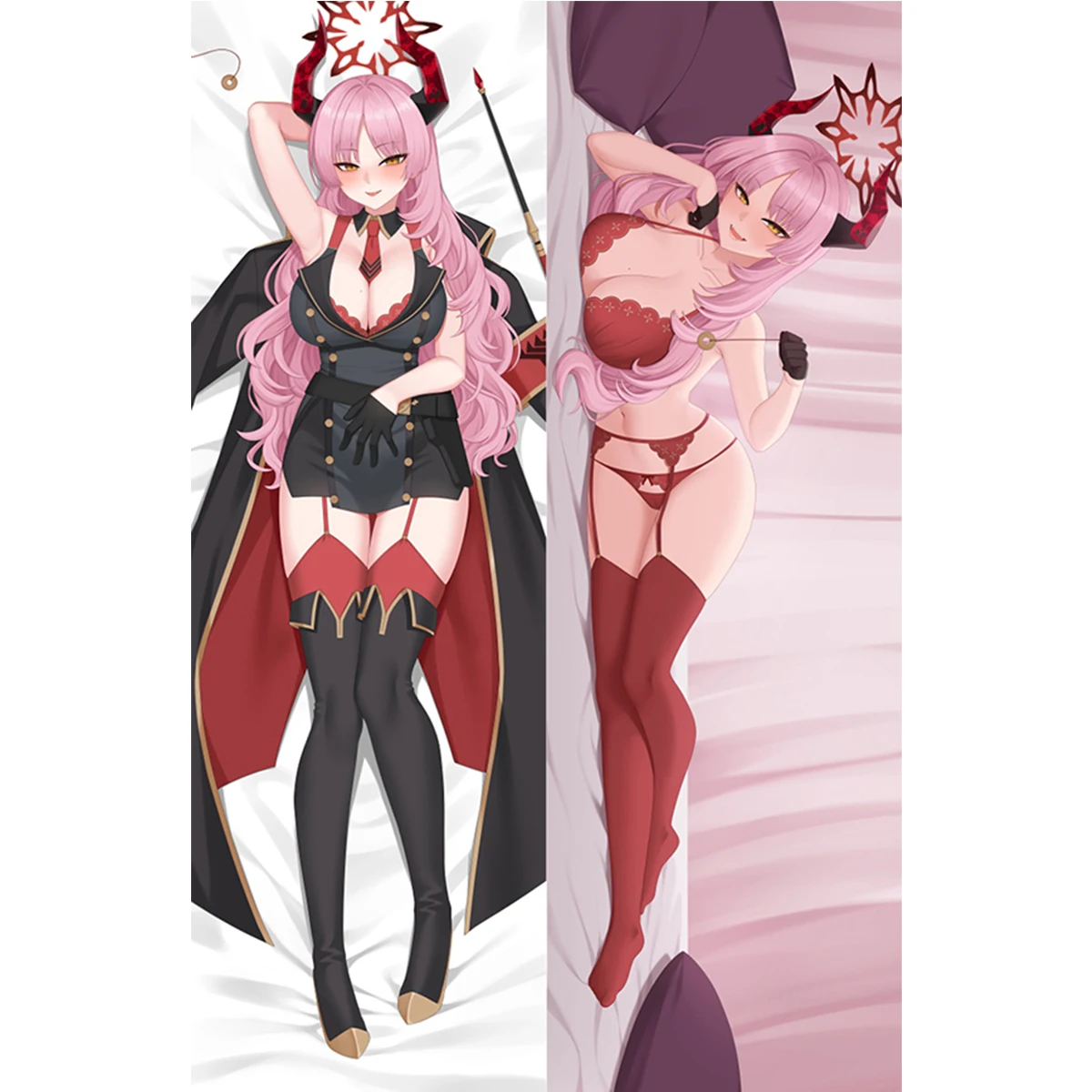 Kyōgoku Satsuki Large Dakimakura Cover Anime Blue Game Long Life Size Equal Body Pillow Case Customized Printed Waifu Gift