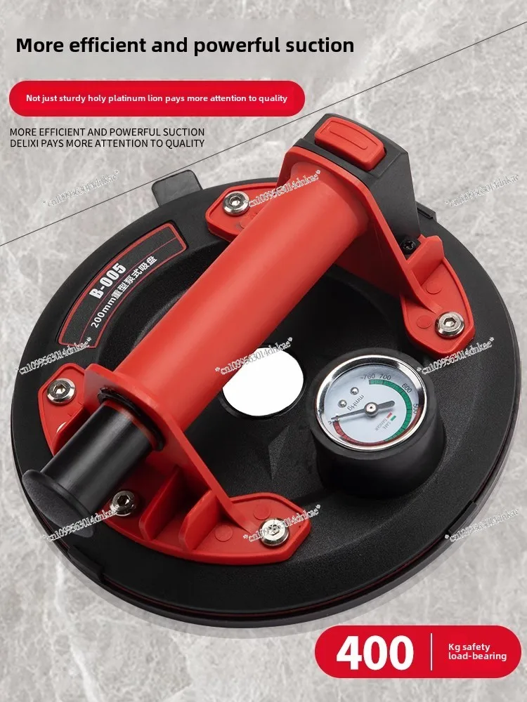 

Vacuum Glass Tile Air Pump Suction Cup Heavy Duty Holder Powerful Extraction Tool Large Plate Artifact Rock Plate Extractor