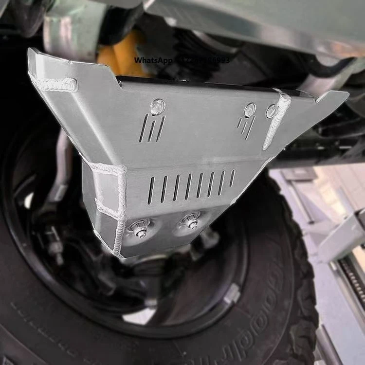 Wholesale two-piece lower arm protection plate,  for SUV off-road vehicle chassis protection plate, heavy-duty anti-skid plate