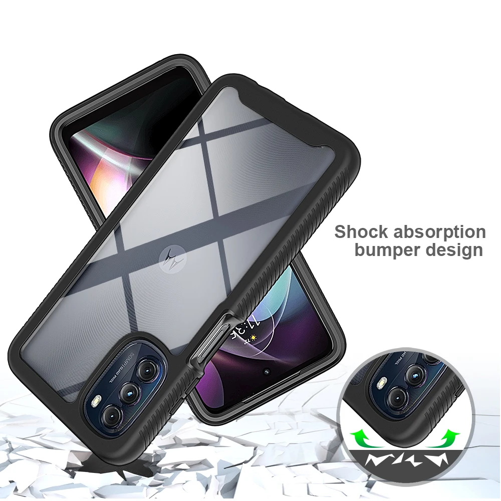 Hybrid TPU/PC Sky Case For Motorola Moto G 5G 2022 Rugged Armor Fundas Capa 2in1 Two Layer Shockproof Shell Hard Back Cover