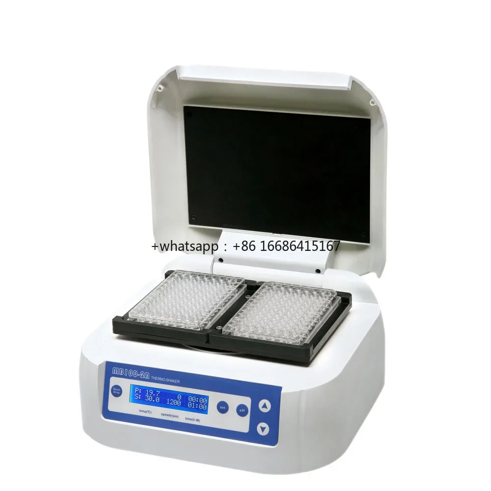 

Laboratory Microplate Thermo Shaker Incubate equipment MB100-2A RT+5~70degree 100-1500rpm