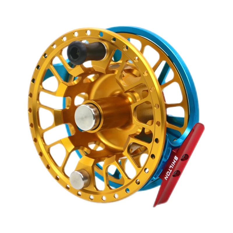 Imagem -03 - Destacável Seawater Fly Fishing Wheels All Metal Cork Freios a Disco para a Pesca Carretel Shimano-sr10