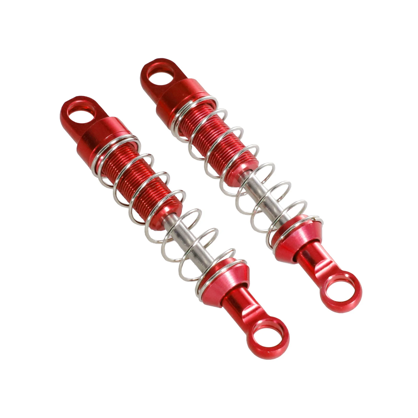 For MN 1/12 MN78 RC car front and rear external spring shock absorber metal upgrade modification parts accessories