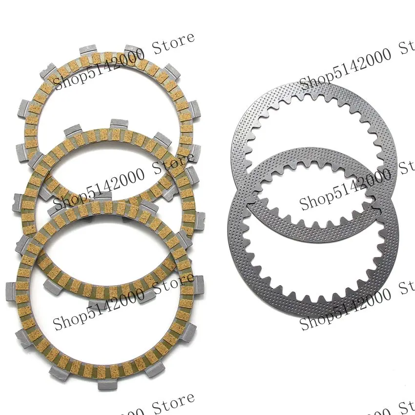 Motorcycle Steel Plate Disc Springs Clutch Friction Plates Kit Accessories For Suzuki TS50X TV50 ZR50 KEN/KEX/SLKX/SKX SMX50