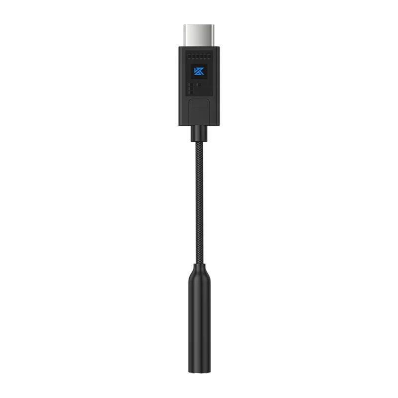 KZ AM02 Draagbare digitale decoderversterker Speciale DAC-chip met EQ-tuningschakelaar Aluminium Type-c naar 3,5 mm DAC-versterker