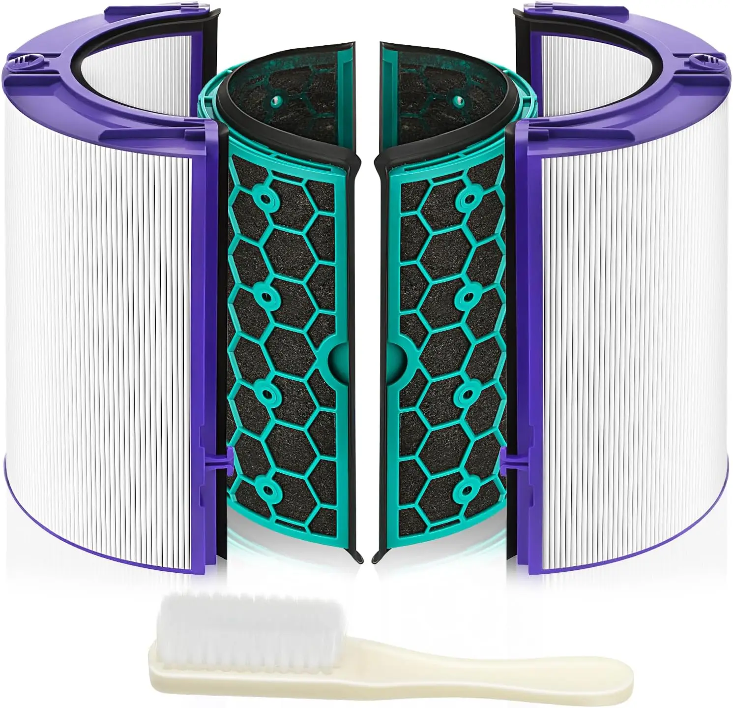 

TP04 Replacement Filter for Dyson HP04 TP04 DP04 TP05 DP05 Air Purifi-er Sealed Two Sta 360° Pure Cool Fan Combi Glass HEP