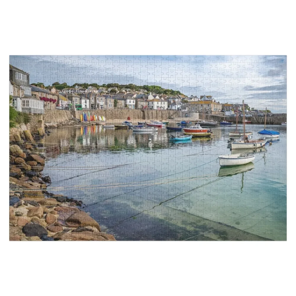 

Mousehole Harbour, Cornwall Jigsaw Puzzle Name Wooden Toy Toys For Children Baby Toy Customized Photo Puzzle