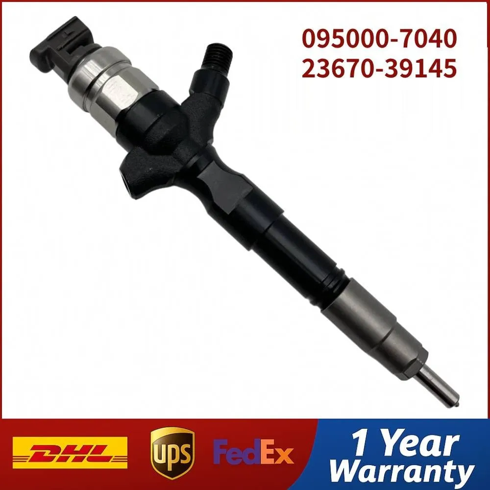 Diesel Fuel Injector Assembly 095000-7040 23670-39145 For Toyota 2KD-FTV D-4D