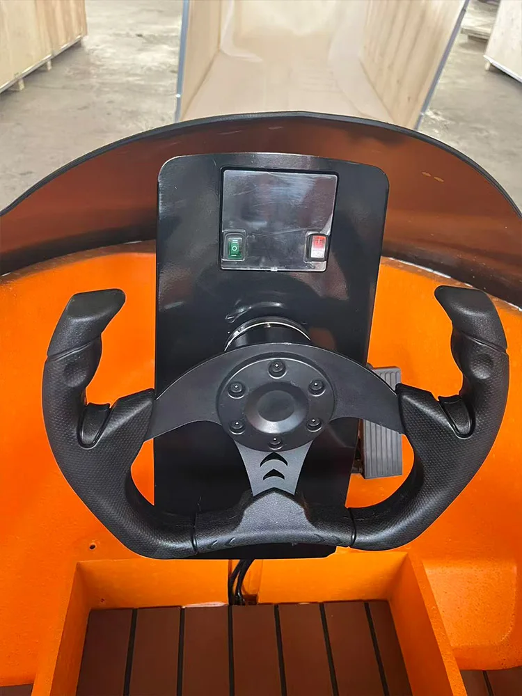 Wholesale Selling 18kw Small Water Entertainment Sports Crafts Mini Jet Ski Boat 2 Stroke 1 Seat 50km/h Lanchas Water Kart
