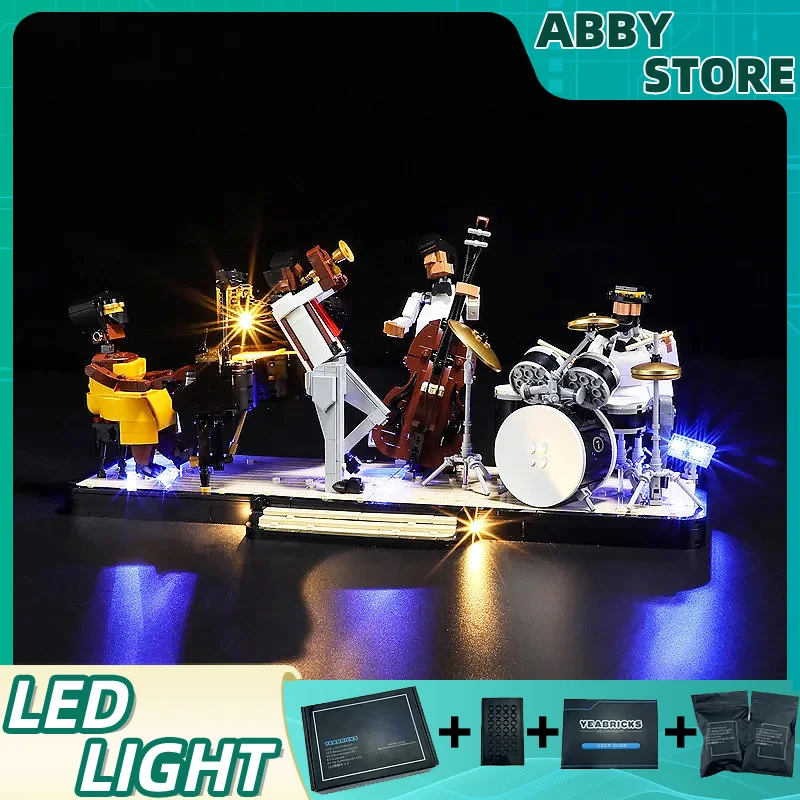 

DIY LED Light Kit For LEGO 21334 Jazz Quartet (Only LED Light,Without Blocks Model)