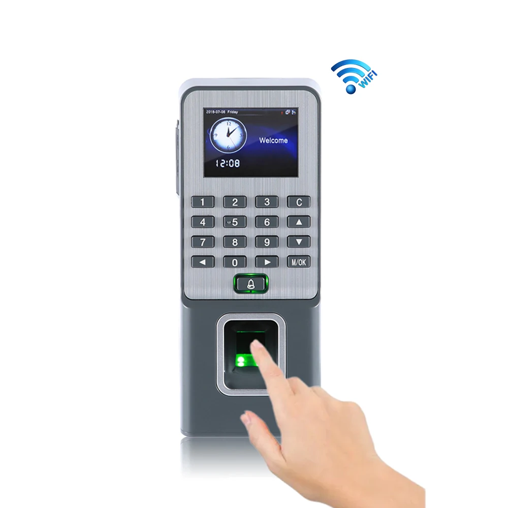Scheda IC/Sistema di controllo accessi biometrico per impronte digitali e sistema biometrico di tempo e presenza con TCP/IP/USB/WIFI F09