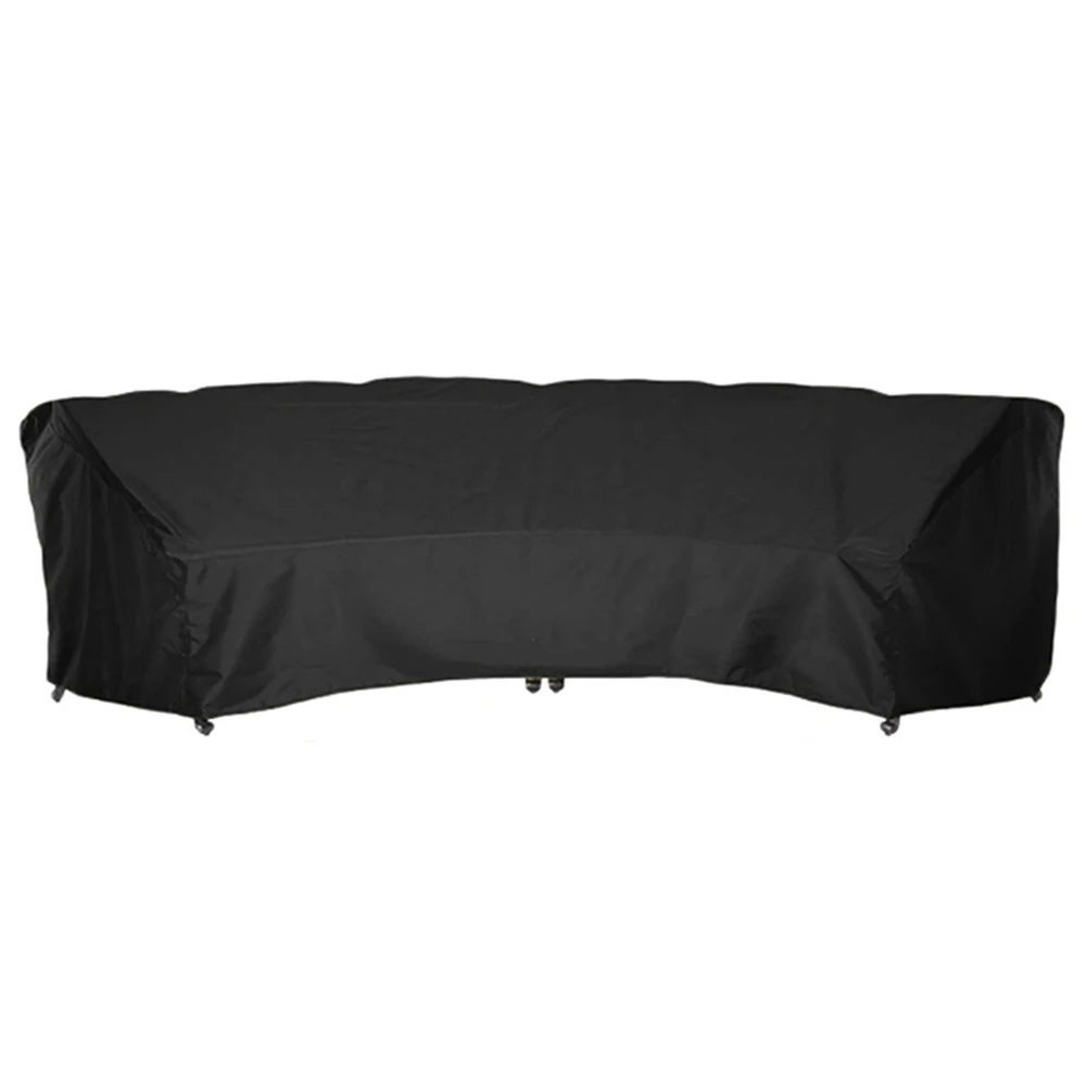 

210D Oxford Cloth Curved Sofa Cover Waterproof Outdoor Sofa Furniture Dust Cover dustproof Water Repellent durable