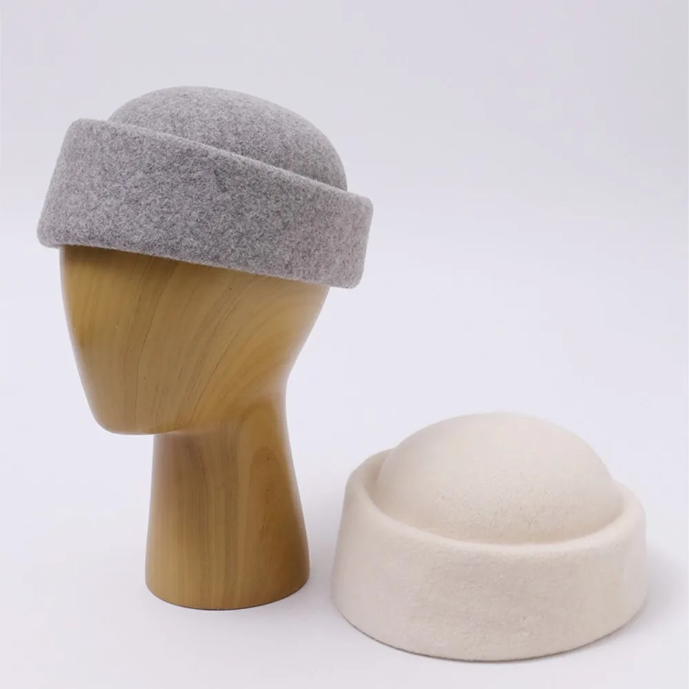 gift-retro-solid-color-pillbox-hat-women-85-wool-round-dome-soft-warm-autumn-daily-headwear-fashion-ooutdoor