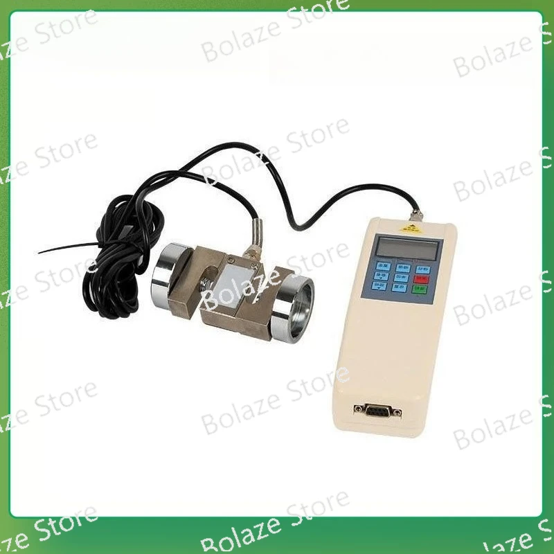 Digital Push Pull Force Tester  Portable S-type External Sensor Tension Compression Meter