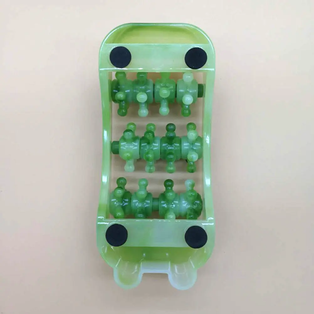 

2pcs Mini Massage Tool Compact Bright Color Arch Support Pain Relief For Plantar Fasciitis Foot Massage Roller Plastic Foot