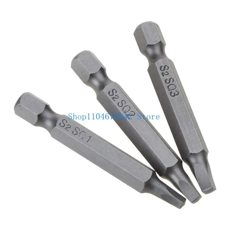 5asd Square Drill Bit Set with Heads Square Screwdriver Bit Power Tool