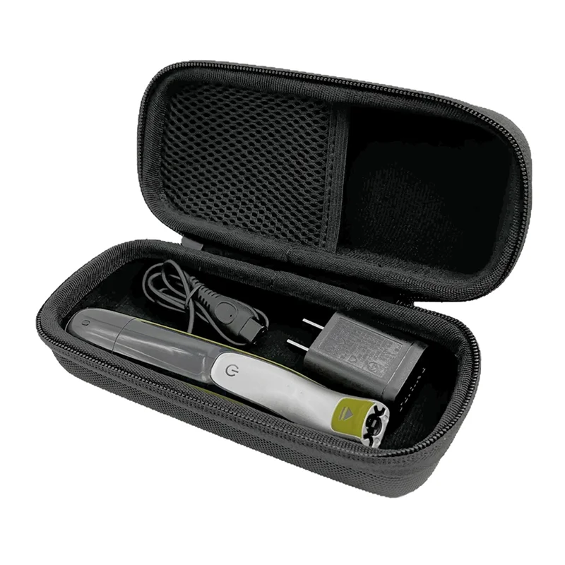 ABVO-Shockproof Storage Bag For Norelco Oneblade Pro Razor Portable Zipper Shaver Travel Bag
