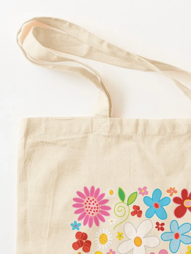 مربع حديقة قوة زهرة الربيع غريب الأطوار؟ حقيبة يد من فاتفاتين، حقيبة قماشية، حقيبة شاطئ، حقائب نسائية فاخرة #3