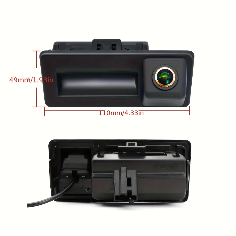 CCD Car Pull Handle Reverse Camera Suitable for Golf Passat B7 B6 Tiguan Jetta MK6 Caddy Touran Touareg Sharan Audi